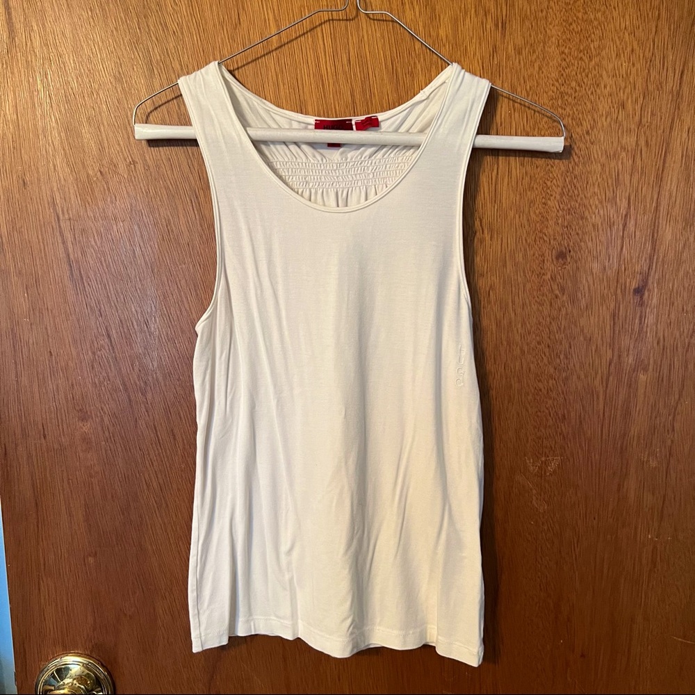 White tank top